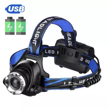 Extralink EFL-057 Linterna frontal LED Loki, carga USB, 350 lúmenes, sensor de movimiento