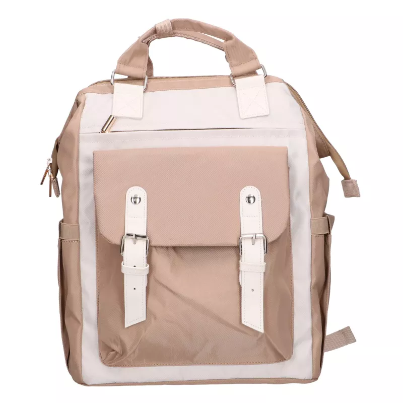 Black Forest KM02 Beige Cabin Travel Backpack 40x30x15 cm + Neceser