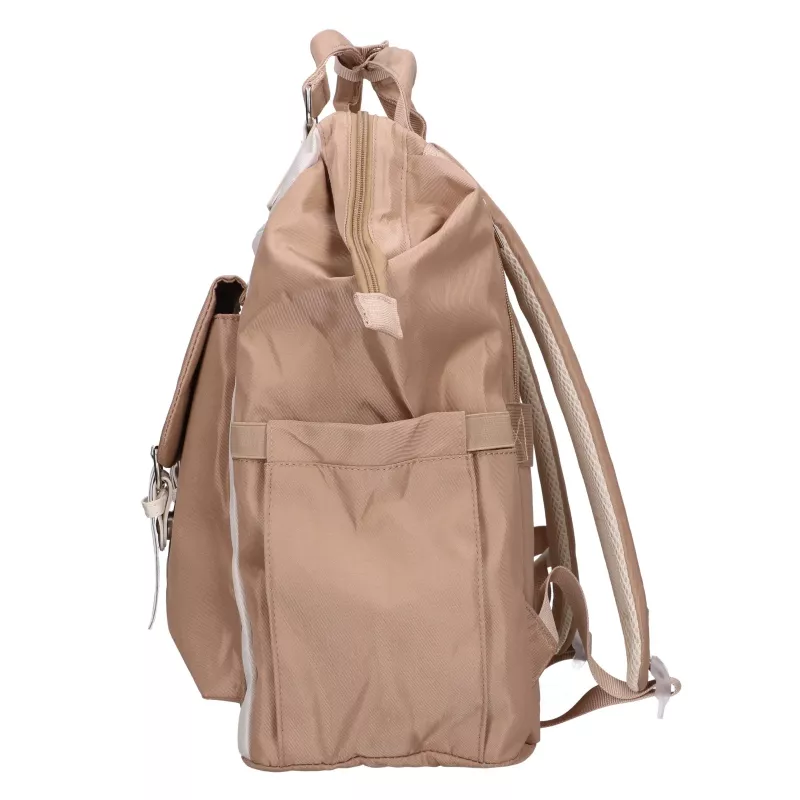 Black Forest KM02 Beige Cabin Travel Backpack 40x30x15 cm + Neceser