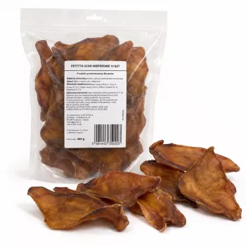 PETITTO Oreja de cerdo Masticable para perros 10 uds.