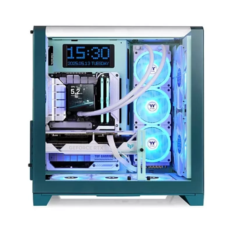 Thermaltake View 390 Air Transformative Teal Caja semitorre