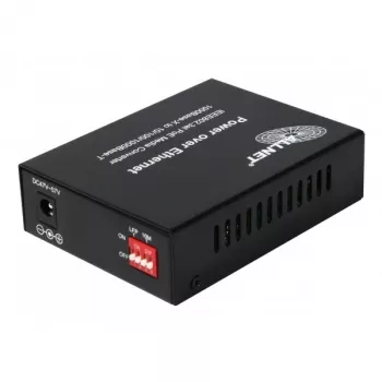 ALLNET Convertidor de medios PoE 10/100/1000Base-T a 1000Base-SX/LX SFP Mini-GBIC, monomodo/multimodo, 15,4W/30W PoE, ALL-MC202P-SFP1-PoE