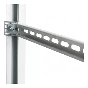 EFB Elektronik Raíl de perfil en C para soporte de cables, profundidad 1000 mm, plata