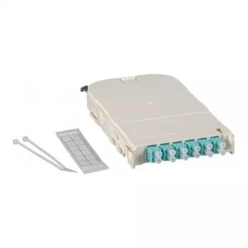 EFB-Elektronik Módulo insertable FTTH para FTTH-BGT, 12 puertos LC con conectores hembra cerámicos OM4