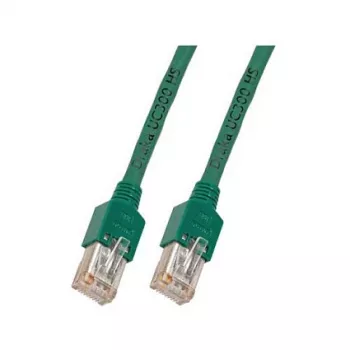 EFB-Elektronik Cable de parcheo RJ45 Cat.5e SF/UTP LSZH Draka UC300 TM11 verde 2m