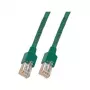 EFB-Elektronik Cable de parcheo RJ45 Cat.5e SF/UTP LSZH Draka UC300 TM11 verde 2m