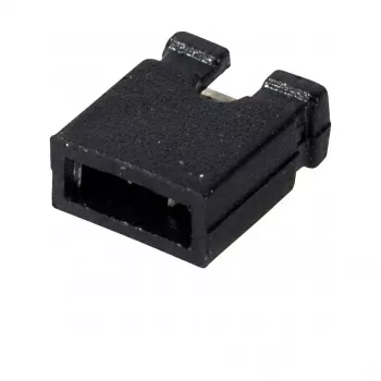 EFB Elektronik Conector de direccionamiento EKSP/G negro, paso 2,54 mm, abierto, 100 uds.