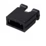 EFB Elektronik Conector de direccionamiento EKSP/G negro, paso 2,54 mm, abierto, 100 uds.