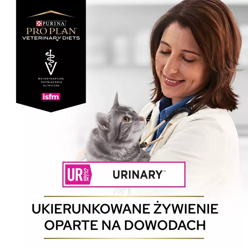 PURINA Pro Plan Veterinary Diets Feline UR St/Ox Urinary Pienso para gatos con pollo 1,5 kg