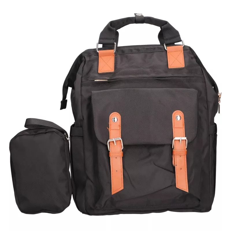 BLACK FOREST KM02 Mochila de cabina 40x30x15 cm + neceser negro