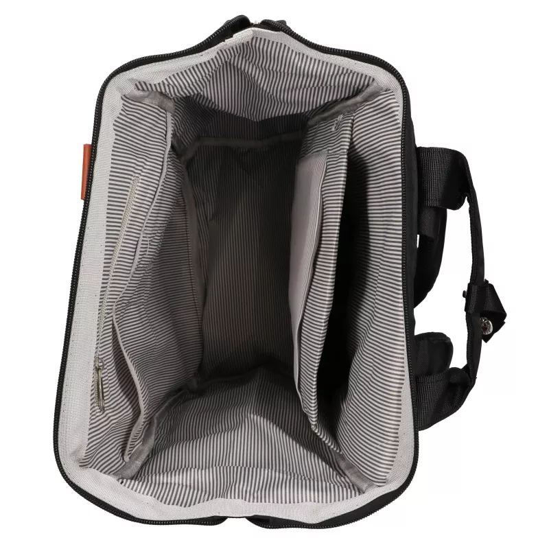 BLACK FOREST KM02 Mochila de cabina 40x30x15 cm + neceser negro