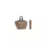 Reisenthel Easyshoppingbag Leo Macchiato (UJ6048) - Bolsa de compra, 20L, plegable, poliéster