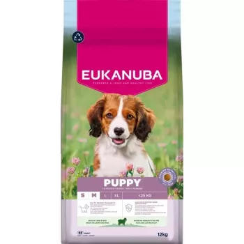 EUKANUBA Puppy & Junior Small/Medium Lamb & Rice Pienso para perros 12 kg