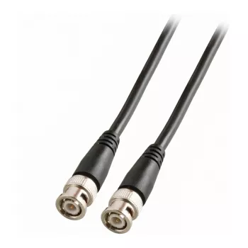 EFB Elektronik Cable coaxial RG59 C/U 75 Ohm 2 x conector macho recto 5,0 m