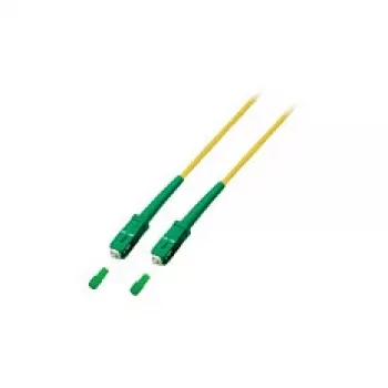 EFB Elektronik latiguillo simplex SC/APC-SC/APC 9/125 µm OS2 LSZH amarillo 3,0 mm 7,5 m