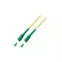 EFB Elektronik latiguillo simplex SC/APC-SC/APC 9/125 µm OS2 LSZH amarillo 3,0 mm 7,5 m