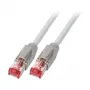 EFB-Elektronik cable de red RJ45 Cat.6A S/FTP LSZH Dätwyler 7702 TM21 gris 10m