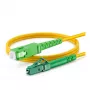 EFB Elektronik latiguillo simplex SC/APC monomodo OS2 G.657.A2 1m amarillo LSZH
