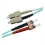 EFB Elektronik latiguillo dúplex ECOFIBER SC-ST OM3 0,5m LSZH 3mm aqua