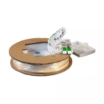 EFB Electronics FTTX Compact Box premontada 2xLC/APC Duplex G.657.A2 50m