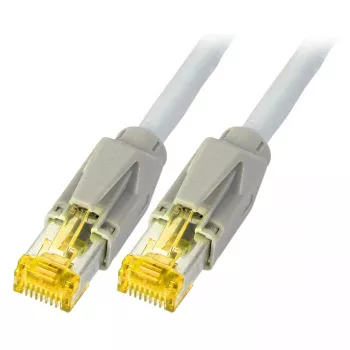 EFB Elektronik cable de red Cat.6A S/FTP LSZH conector RJ-45 a conector RJ-45 0,25m gris