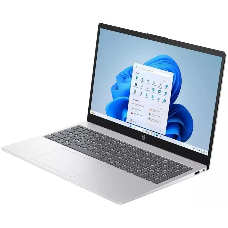 HP 15-fd0154wm portátil, 15,6 inch FHD táctil, Intel Core i5-1334U, 12GB DDR4, 512GB SSD, Intel Iris Xe, Windows 11 Home, Natural Silver (reacondicionado) 2Y