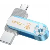 Lexar Dual D500 128GB USB-C/A 3.2 unidad flash 400/360MB/s blanco