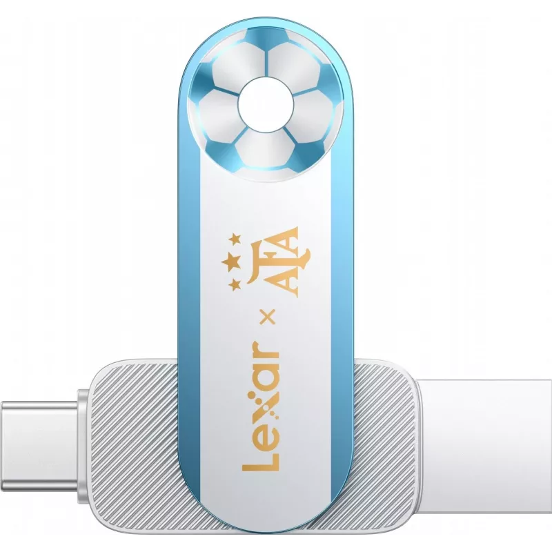 Lexar Dual D500 128GB USB-C/A 3.2 unidad flash 400/360MB/s blanco