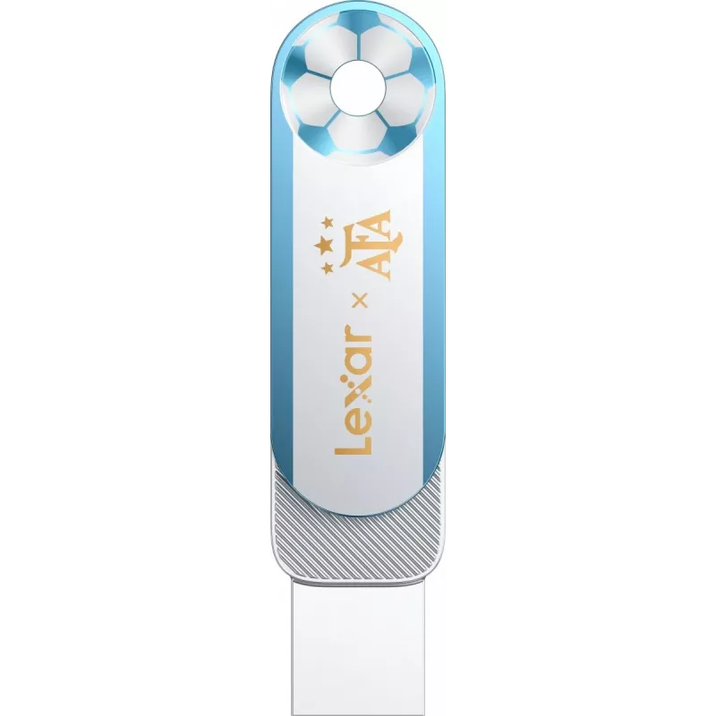 Lexar Dual D500 128GB USB-C/A 3.2 unidad flash 400/360MB/s blanco