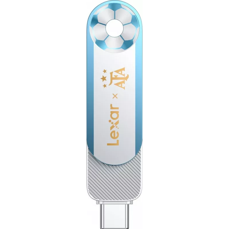 Lexar Dual D500 128GB USB-C/A 3.2 unidad flash 400/360MB/s blanco