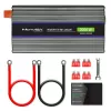 Qoltec Monolith 2000 MS Wave inversor de tensión 12V a 230V 1000/2000W USB