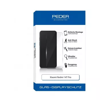 PEDEA protector de pantalla de cristal templado para Xiaomi Redmi 14T (12270002)