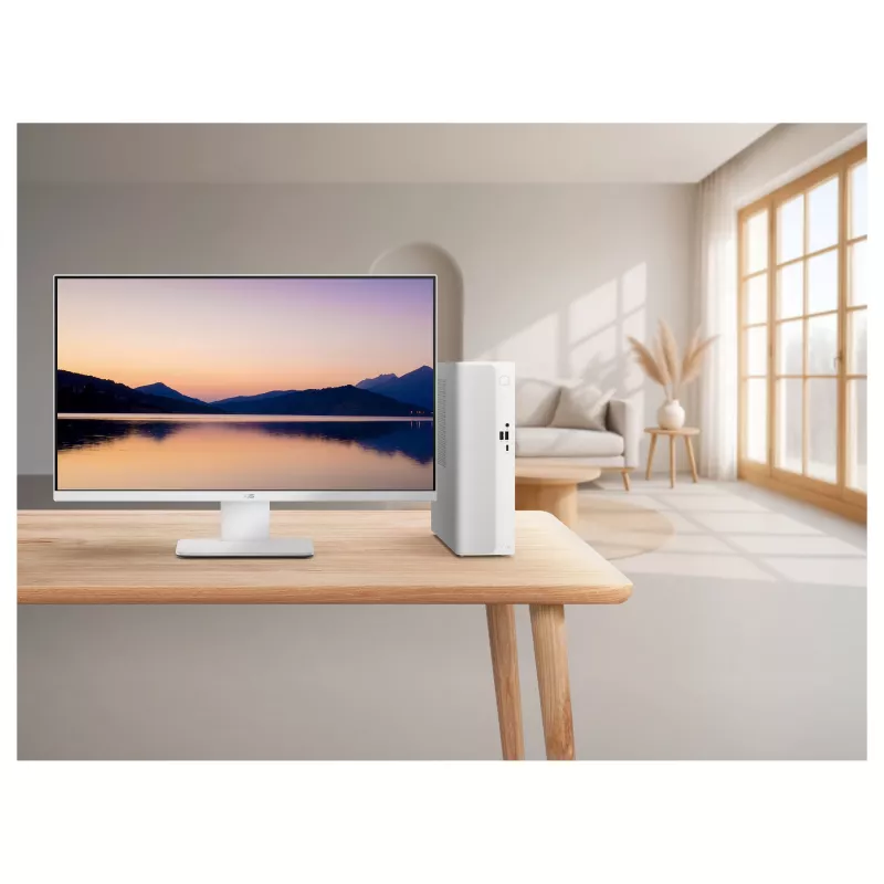 ASUS V501 SFF PC de sobremesa Intel Core 3 100U 8GB RAM 512GB SSD Windows 11 Home blanco