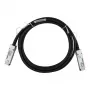 BlueOptics Networks 10313 compatible BlueLAN DAC QSFP+ 40GBASE-CR4 cable direct attach pasivo, 3m (10313-BL)
