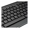 Targus AKM610FR conjunto inalámbrico de teclado y ratón - tamaño completo - AZERTY - distribución francesa - negro