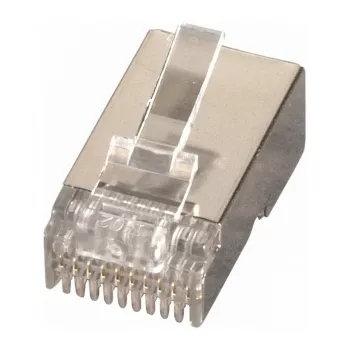 EFB-Elektronik E-MO 6/6G RJ12 conector modular STP, apantallado, 6P6C, 100 uds.