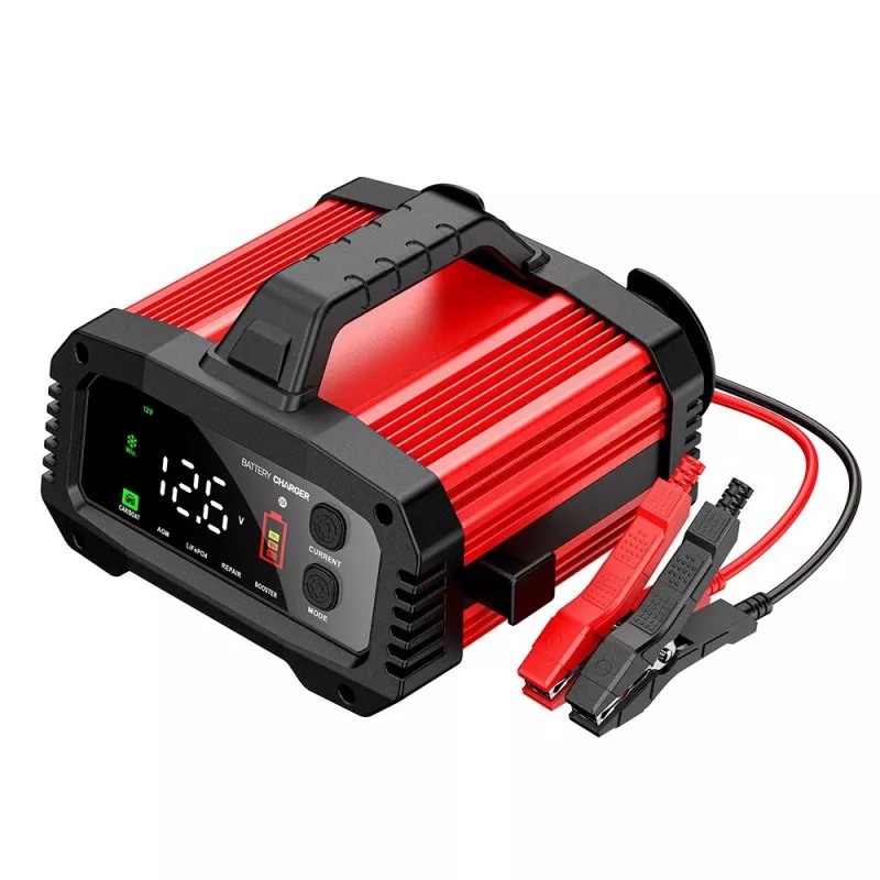 EXTRALINK cargador de batería de coche inteligente con modo de reparación AGM 12V 24V 25A