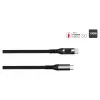 Good Connections cable de carga y datos USB 2.0 100W con pantalla digital USB-C a USB-C 1m negro