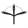 Good Connections cable de carga y datos USB 2.0 100W con pantalla digital USB-C a USB-C 1m negro
