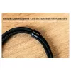 Good Connections cable de carga y datos USB 2.0 100W con pantalla digital USB-C a USB-C 1m negro