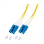 EFB-ELEKTRONIK cable de parcheo dúplex LC-LC OS2 G652D 10m LSZH amarillo