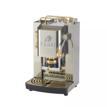 Faber Pro Inox Deluxe Glossy Brass cafetera espresso