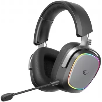 Rampage RETSU auriculares gaming inalámbricos over-ear Bluetooth 2.4G RGB negros