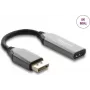 Delock adaptador activo DisplayPort 1.4 a HDMI 8K con función HDR