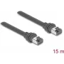 Delock cable de parcheo RJ45 Cat.6 compatible con Starlink Gen3 - 15 m gris (90667)