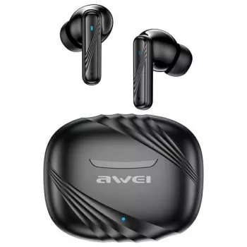 AWEI TA6 auriculares Bluetooth ANC negros