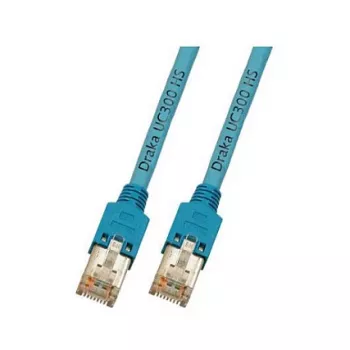 EFB-Elektronik cable de parcheo RJ45 Cat.5e SF/UTP LSZH Draka UC300 TM11 azul 2m