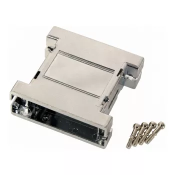 EFB-Elektronik EB1515M Carcasa D-Sub metalizada de 15 pines gris