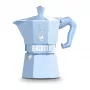 Bialetti MOKA EXCLUSIVE Cafetera exprés para vitrocerámica 3 tazas azul claro (9061)
