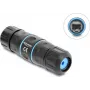 Delock Acoplador RJ45 conector hembra a conector hembra Cat.6A con rosca M20 x 1,5 mm formato corto IP68 resistente al polvo y al agua (90658)